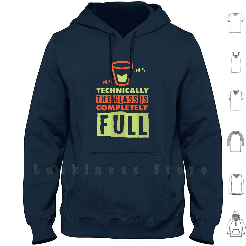 Felpe Con Cappuccio Da Regalo In Vetro Per Ottimista Di Scienziati Manica Lunga Scienziati Ottimista Scienza Del Vetro Fisica Fisica