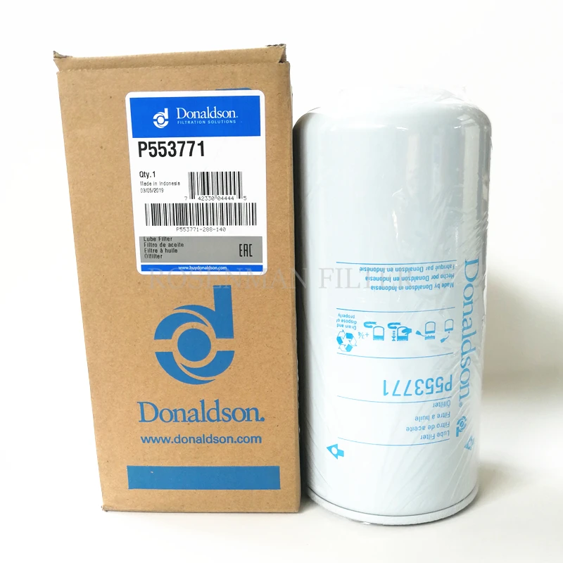 Rosenman Filtro Olio Per Donaldson P553771 Abg 1160025 Bomag 46080160 Claas 116003 Deutz 01174421 Dynapac 903942 Hamm 2344865018