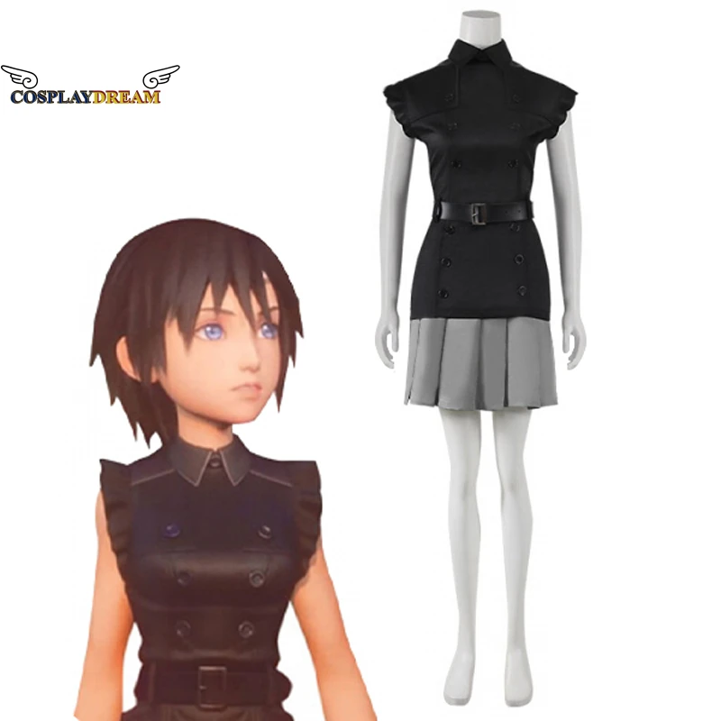 Kingdom Hearts Iii Xion Cosplay Costume Clock Tower Xion Shion New Outfit Dress Gioco Cosplay Costume Custom Made Plus Size