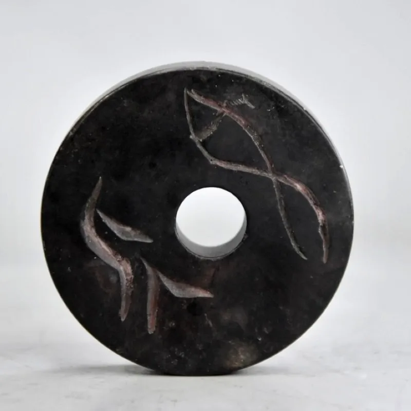 Artigianato Antico Varie Cultura Di Hongshan Meteorite Di Ferro Antico Muro Di Giada Piccoli Ornamenti Piccolo Ciondolo Magnetico All'Ingrosso