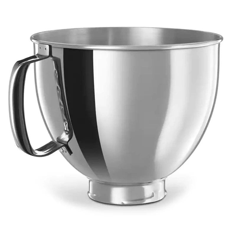 Kitchenaid Mixer Bowl Per Kitchenaid Classic & Artisan Series 4.5-5 Qt Tilt-Head Mixer, 5 Quart 304 Ciotola In Acciaio Inossidabile