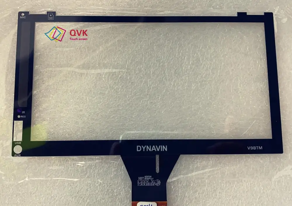 Nero Dello Schermo Di Tocco Per Dynavin V9Btm Di Navigazione Per Auto Gps Touch Panel Dello Schermo Di Riparazione Parti Di Ricambio