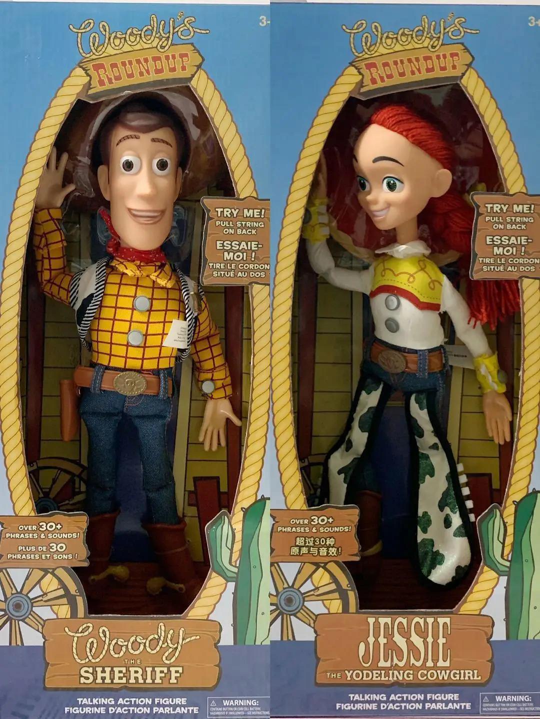 Disney Toy Story Talking Woody Jessie Cartoon Vocable Funny Doll Modello Da Collezione Charm Trendy Toy Kids Surprise Birthday Gift