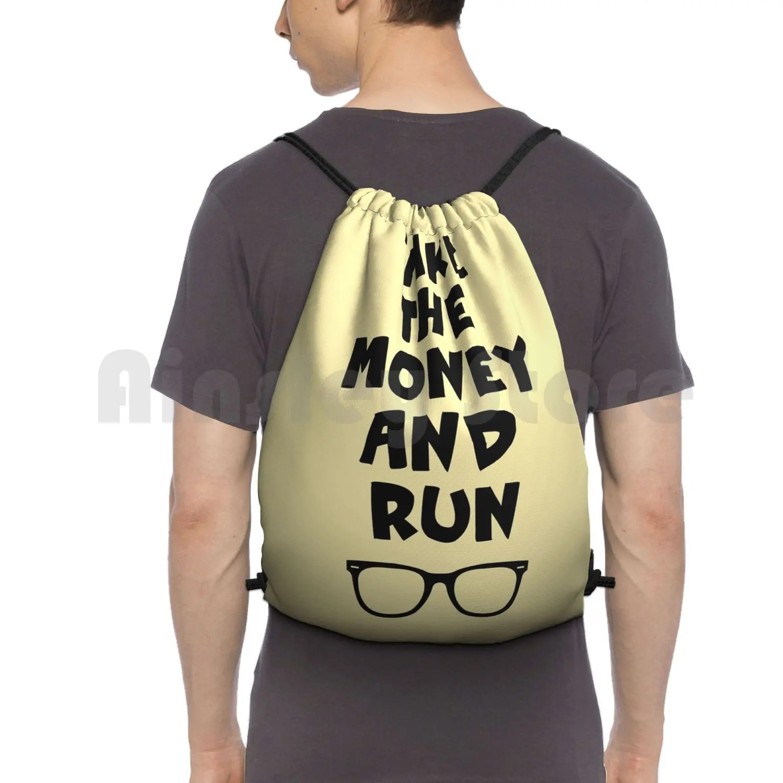 Woody Allen Tribute Zaino Borsa Con Coulisse Equitazione Arrampicata Borsa Da Palestra Woody Allen Woodyallen Allen Fotografia Woody Allen