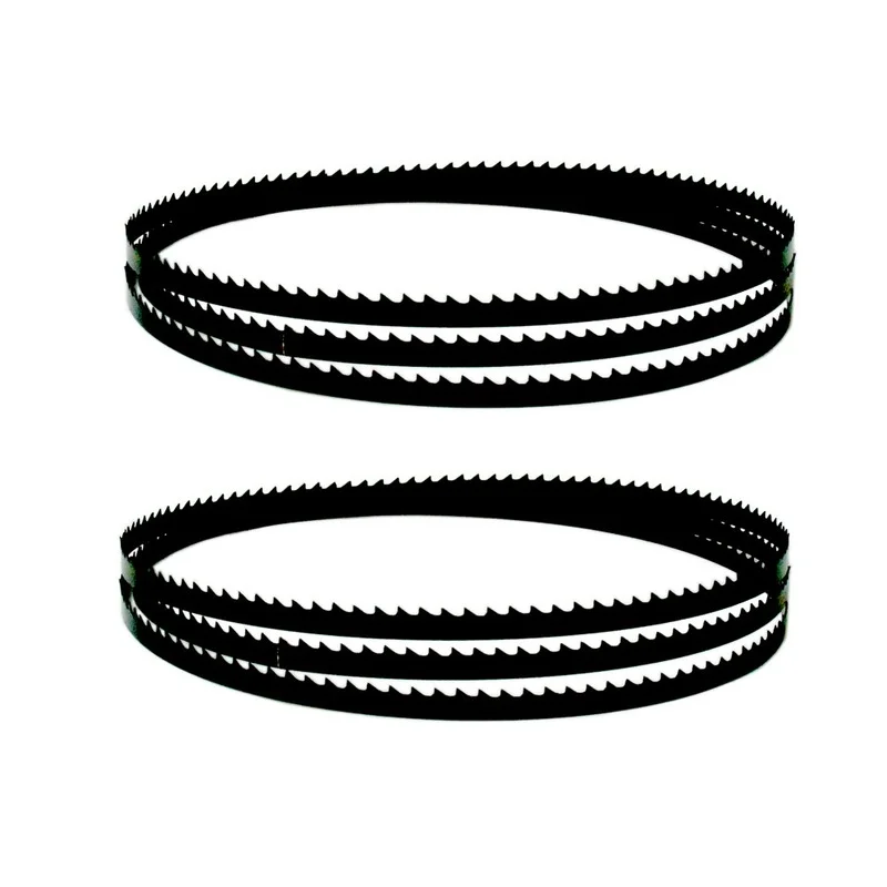 Lame Per Sega A Nastro In Carbonio 2 Pezzi 1434X6.35X0.35Mm 6 10 14 Tpi Sega A Nastro Strumenti Per La Lavorazione Del Legno Per Burgess Bk3, Rexon, W