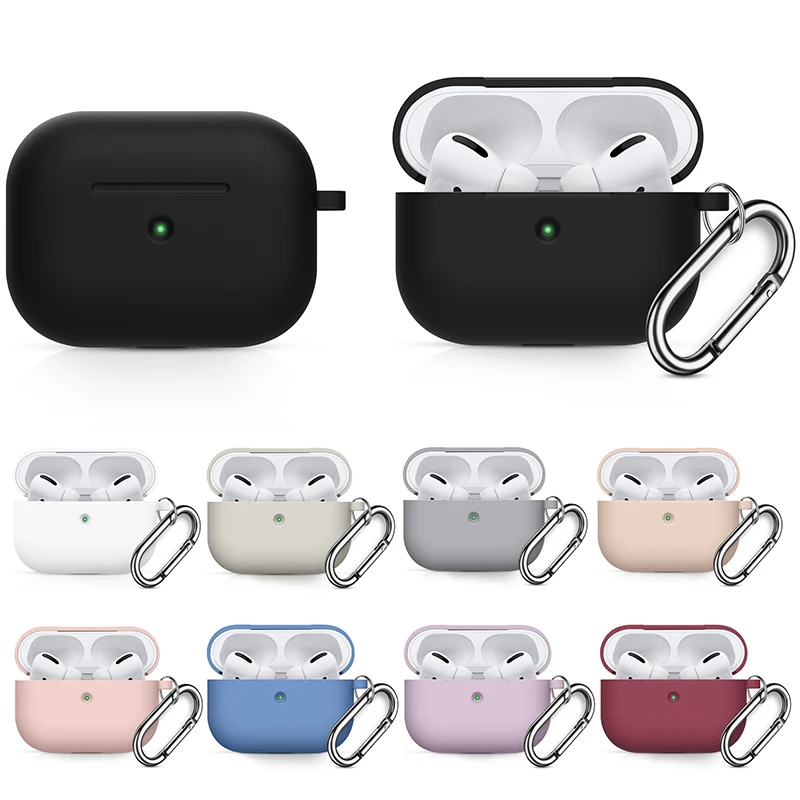 Custodia Protettiva In Silicone Morbido Per Air Pod Pro Accessori Per Auricolari Bluetooth Wireless Skin Per Apple Air Pod Pro Sticker