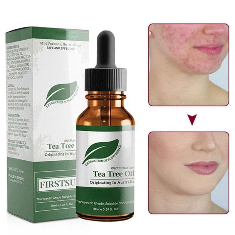 Natural Tea Tree Oil Moisturizer Face Body Skin Hair Care Women Fragrance Aromaterapia Pure Massage Serum Oil Beauty Healt