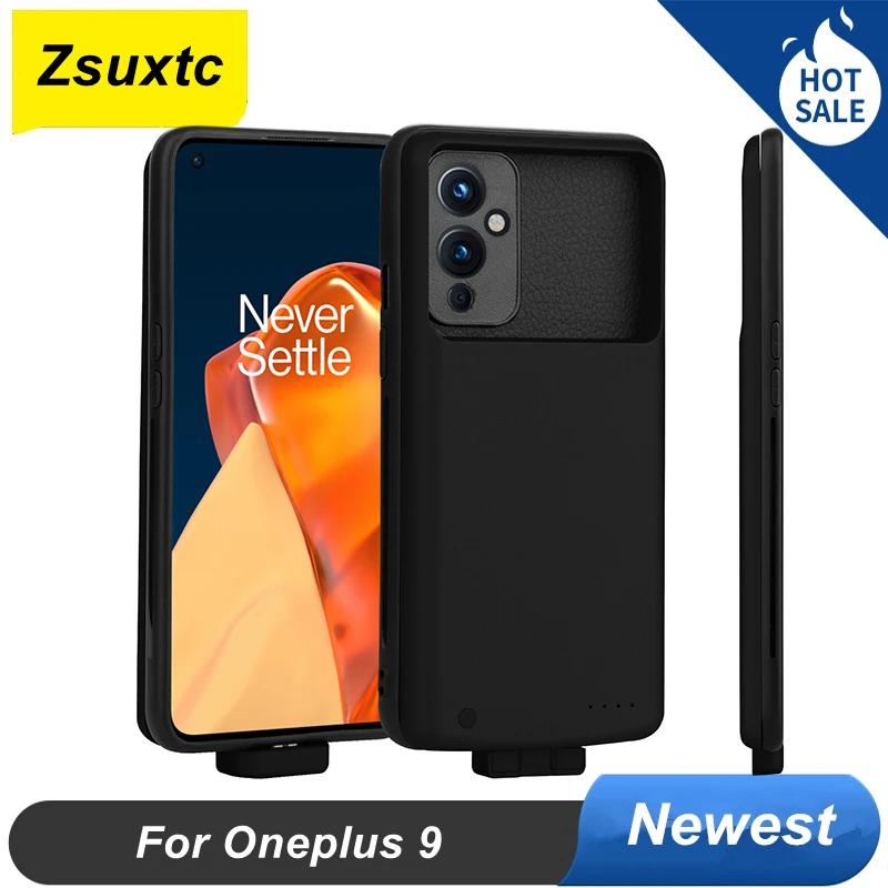 Fashion Smart Battery Case Per Oneplus 9 5000Mah Cover Oneplus9 Custodia Per Caricabatterie Power Bank Per Oneplus 9 Custodia Per Batteria
