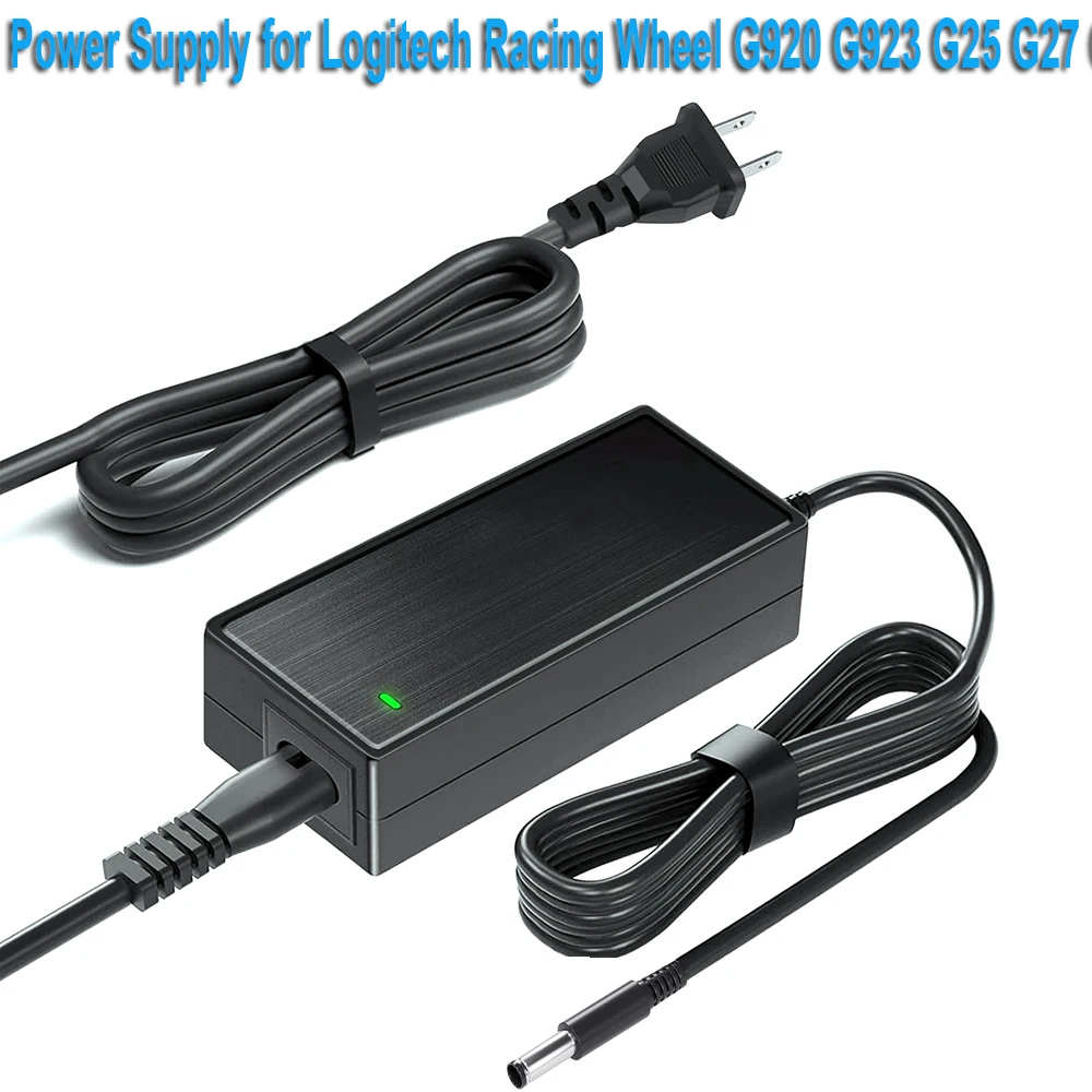 Alimentatore Dc 24 V Caricabatterie Per 24 Volt Logitech Driving Force Gt Racing Wheel G25 G27 G29 G920 G923 G940 Adattatore Di Alimentazione Ca.