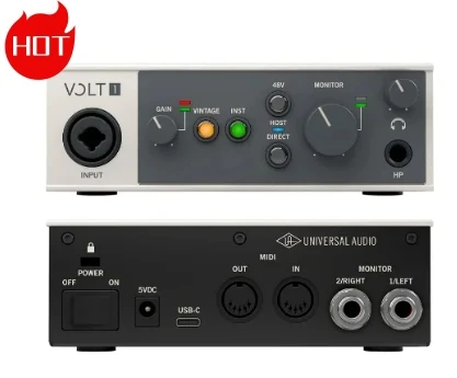Ua Apollo Volt 1 Interfaccia Audio Usb Di Registrazione E Arranger Professionale Per Cantanti, Chitarristi E Creatori Di Contenuti