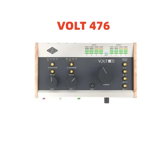 Ua Apollo Volt 476 Interfaccia Audio Circuiti Di Emulazione Di Tubi Incorporati Per Bande, Produttori, Livestreamer E Creatori Di Contenuti