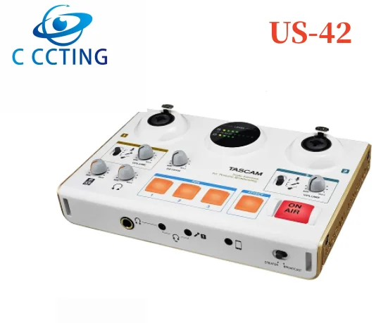 Tascam Us-42 Scheda Audio Esterna Ministudio Creator Interfaccia Audio Usb Us-42 Per La Trasmissione Di Rete E La Registrazione In Studio