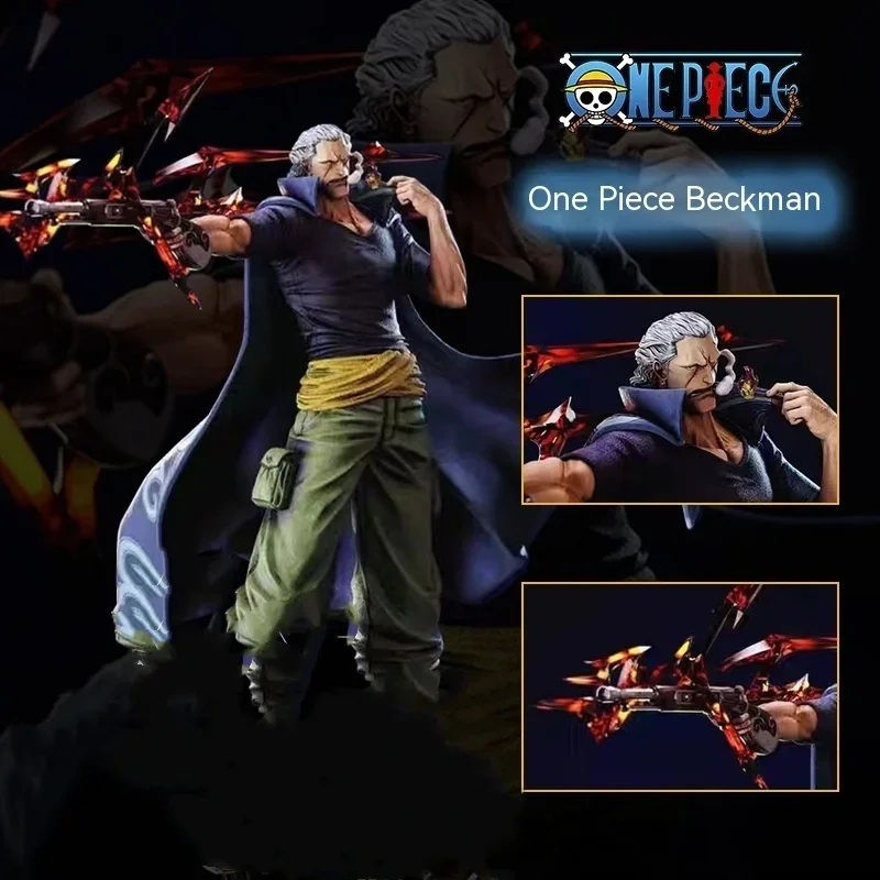 25Cm One Piece Benn Beckman Red Hair Pirates Pvc Action Figure Beckman One Piece Ornamenten Model Collection Toys Bithday Doll Gifs