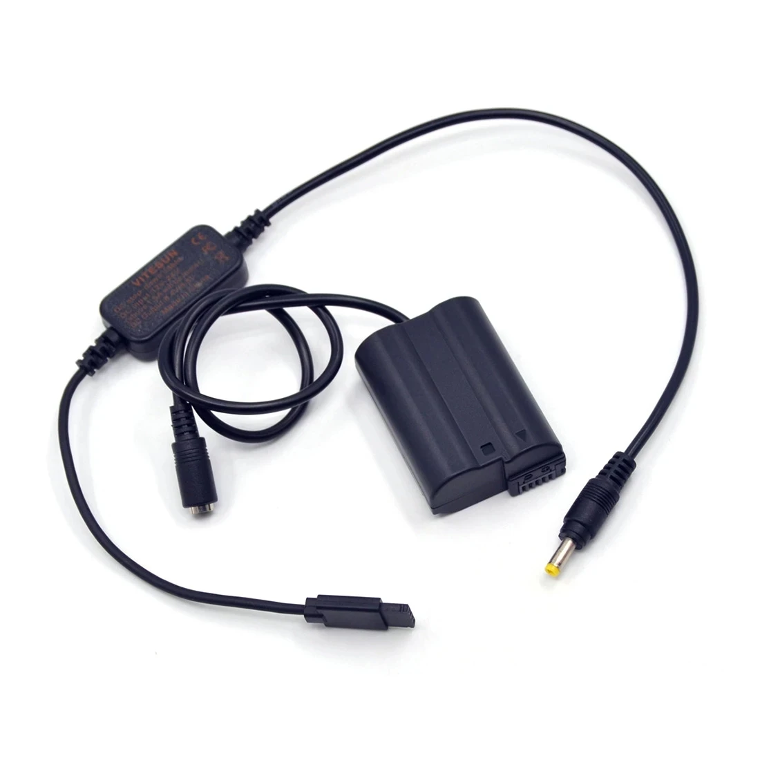 Laimaieco En-El15 Dummy Battery Ep-5B Cavo Accoppiatore Dc Per Dji Ronin-S Per Alimentare Nikon Z7 Z6 D850 D810 D800E D750 D610