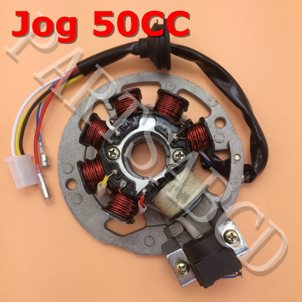 7 Bobina Poli Dello Statore Per Yamaha Motori Minarelli Jog, Eton, Cinese 50Cc 2 Tempi, E139