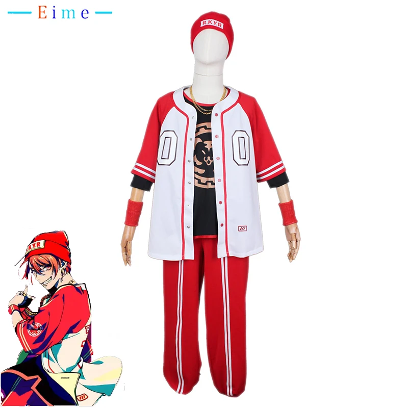 Game Paradox Live Maruyama Reo Cosplay Costumes Fancy Party Uniforms Hip Hop Rapper Suit Halloween Outfits Custom Made