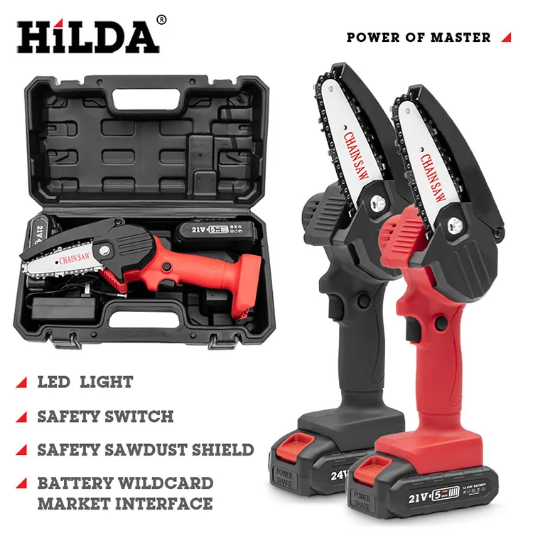 Ricarica Mini Sega A Catena Elettrica Senza Fili Sega Per La Lavorazione Del Legno Sega Elettrica A Mano Singola Sega Da Giardino Sega A Catena Elettr