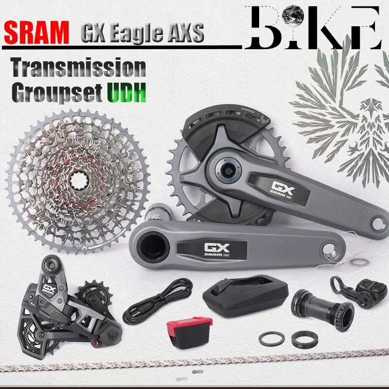 Sram Gx Eagle Axs 12 Velocità Mtb Bike Wide Dub Groupset Wireless Electric Pod Controller Deragliatore Posteriore Bicicletta Tipo T
