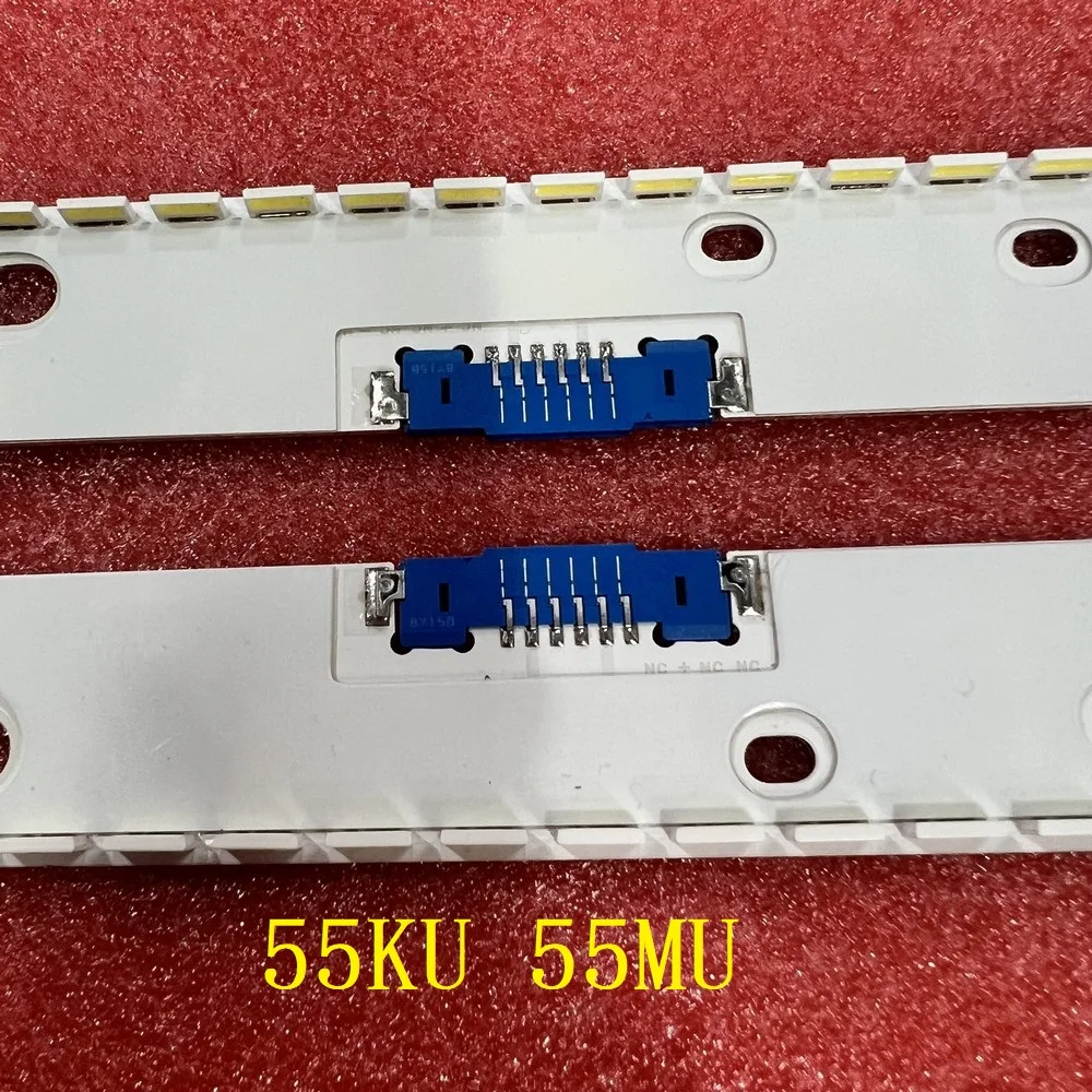 Striscia Led 2 Pezzi Per Samsung Ue55Mu6675U Ue55Ku6670 Ue55Ku6409 Ua55Mu6900 Ue55Ku6670U Ue55Ku6400 Ue55Ku7500 Ue55Ku6509 Ua55Ku6900