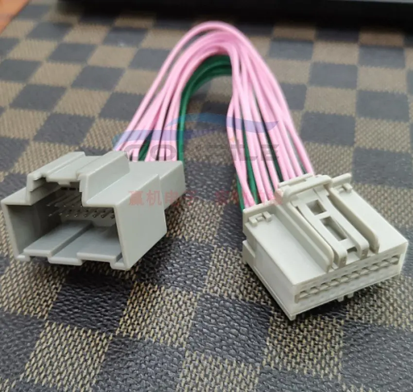 1Pc Per Lincoln Revel Amplifica Il Terminale Del Connettore Della Spina Grigia 2 X10 Cavo A 20Pin