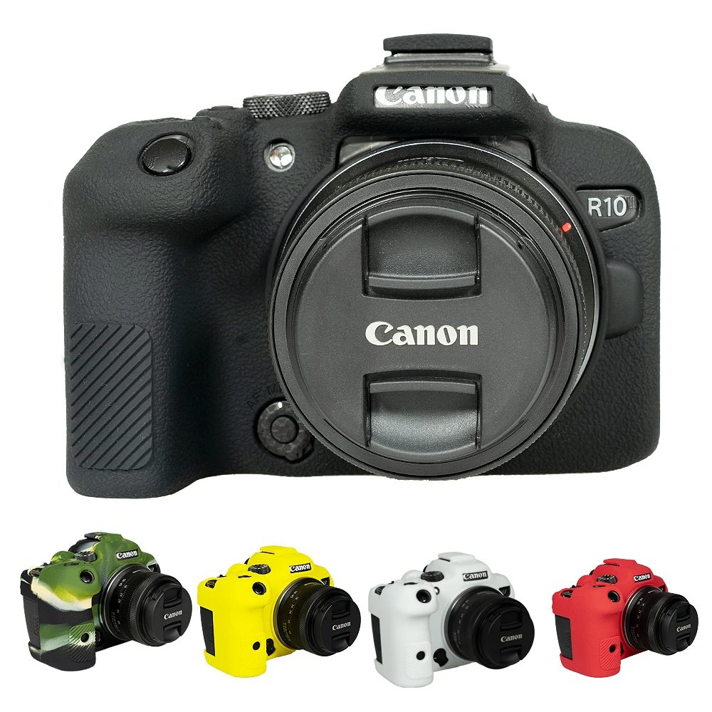 Custodia Morbida Per Fotocamera Mirrorless In Silicone Per Fotocamera Canon Eos R10