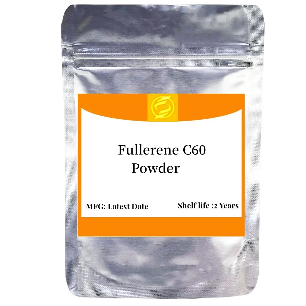 Vendita Calda Fullerene C60 Polvere Per Sbiancamento Della Pelle Cosmetici Antirughe Materie Prime