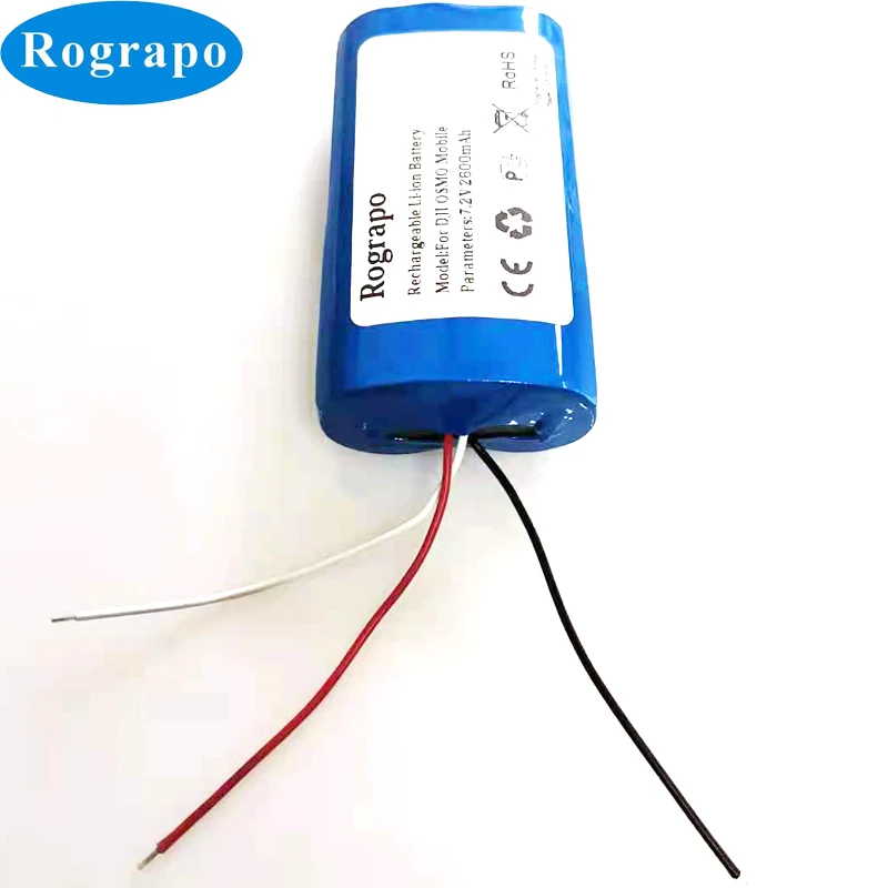 Nuova Batteria Per Dji Osmo Mobile 1St 2Nd 3 Accumulatore Cardanico Portatile Di Quarta Generazione 7.2V 3300Mah Batterie Di Ricambio A 3 Fili