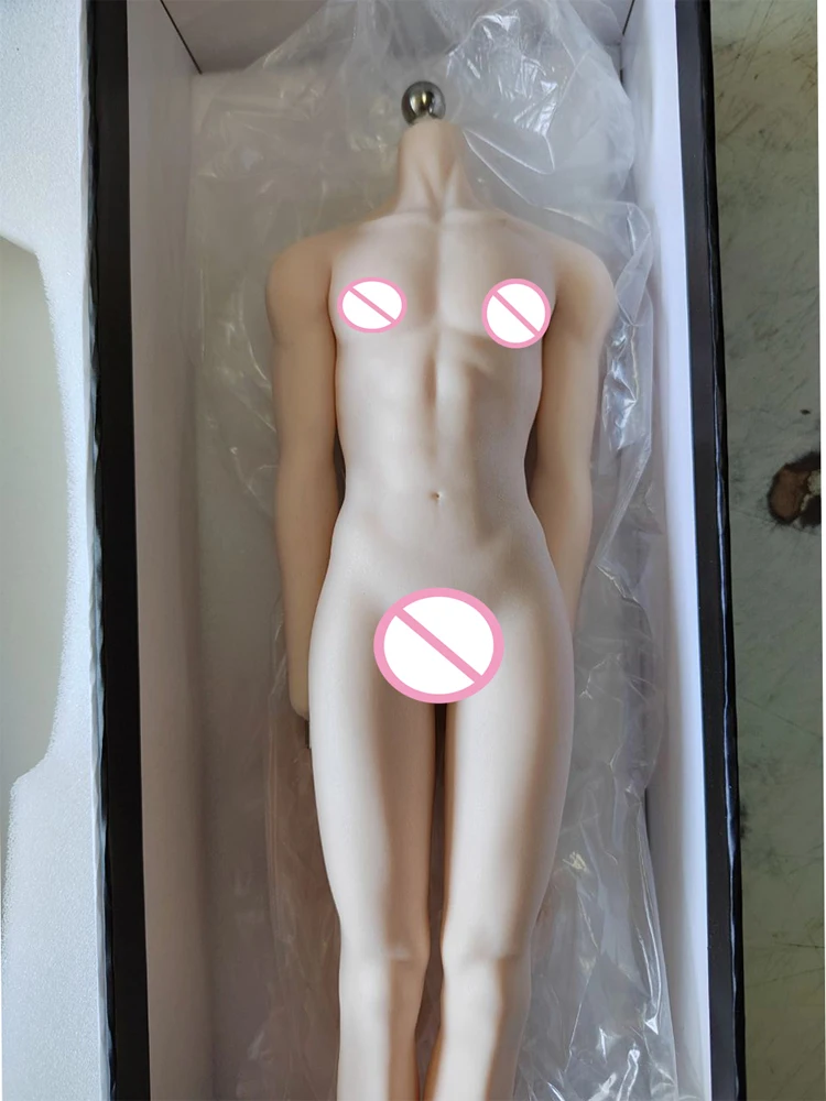 Maf Body Extreme 1/6 Silicone Maschile Modello Corpo Super Bianco 28Cm Action Figure Flessibile Bambola Fit 1/6 Head Sculpts