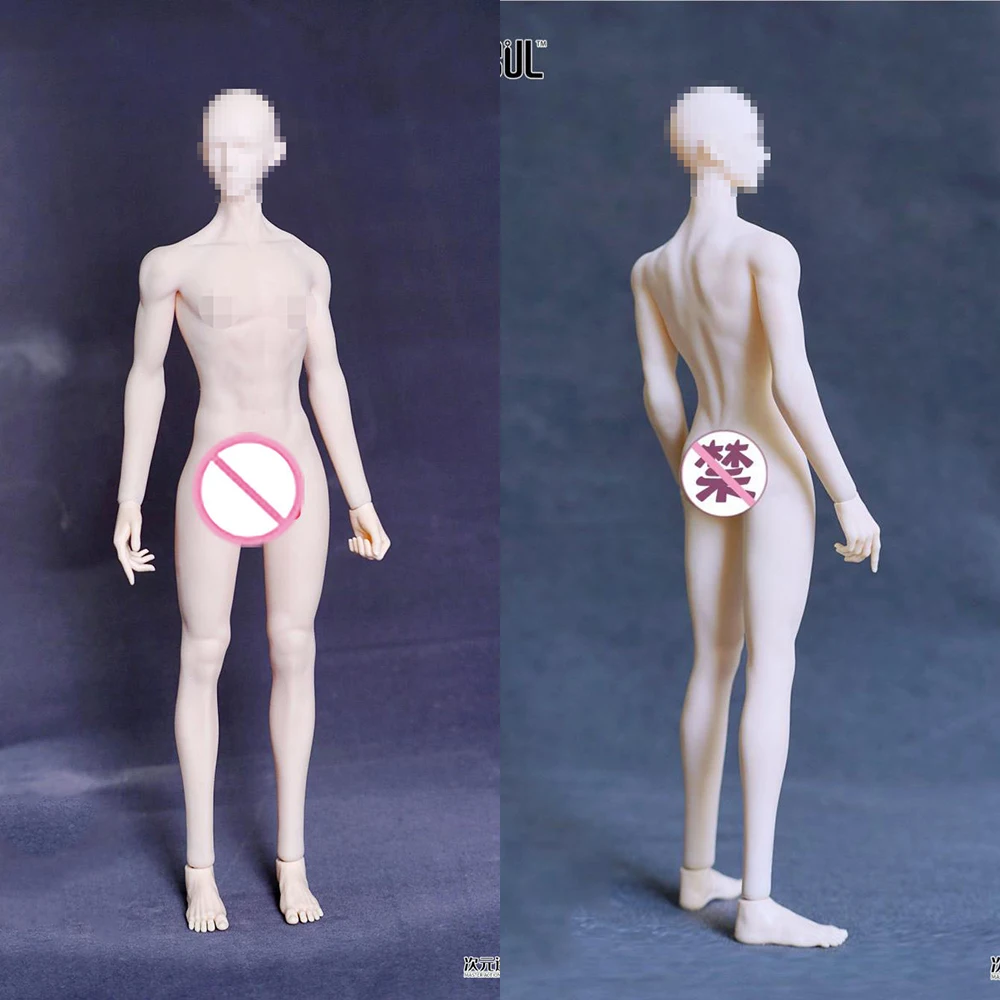 In Magazzino Maf Body Extreme 1/6 Silicone Maschile Super Pale Modello Del Corpo Della Pelle 28Cm Soldato Flessibile Action Figure Doll Per La Testa 1