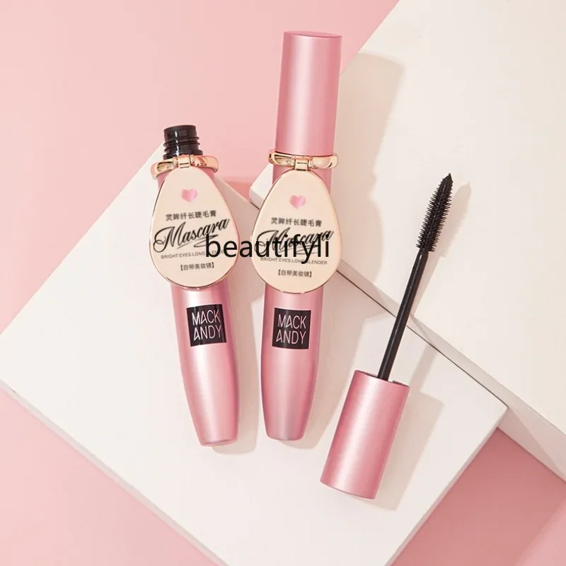 Zq Maco Andy Mascara Eye Waterproof Long Curly Long Lasting Bruch Head Estremamente Fine Not Smudge Trucco A Prova Di Striscio