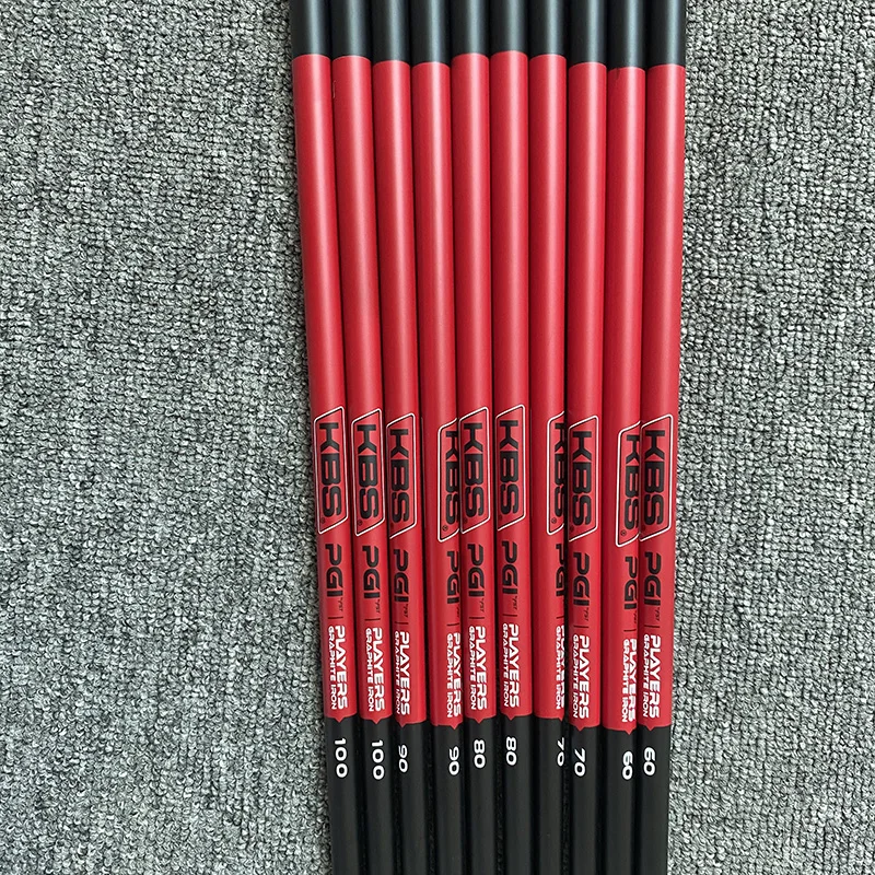 Golf Graphite Shaft Kbs Pgi 60 70 80 90 100 Golf Iron Rod Albero In Grafite 10 Pezzi Ordine Batch