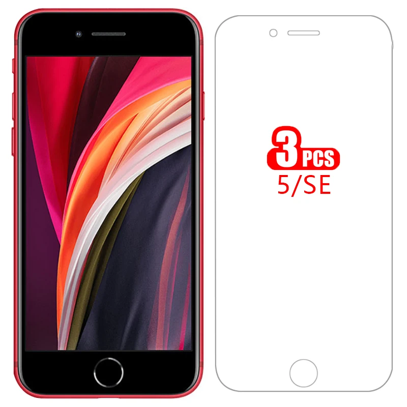 Custodia Per Iphone Se 2020 5 5S 5C Cover Proteggi Schermo In Vetro Temperato Su Iphone 5S S5 Iphone 5S Iphone Se 2 Es Coque I Phone Iphon