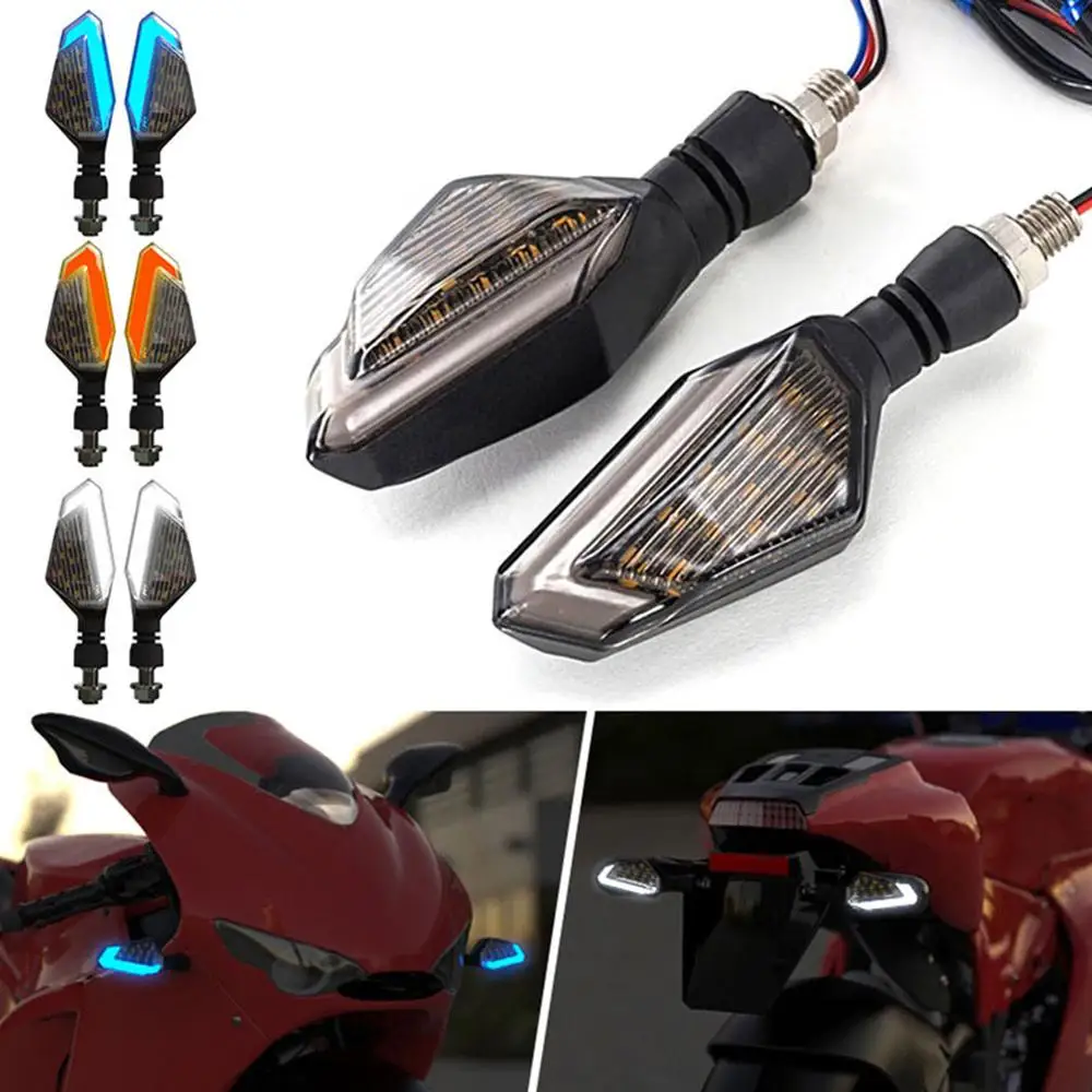 Indicatore Di Direzione A Led Per Moto Indicatore Di Marcia Diurna Drl Per Pulsar Ns 200 Garupa Gsxr 1000 K5 Yamaha Tricity 300