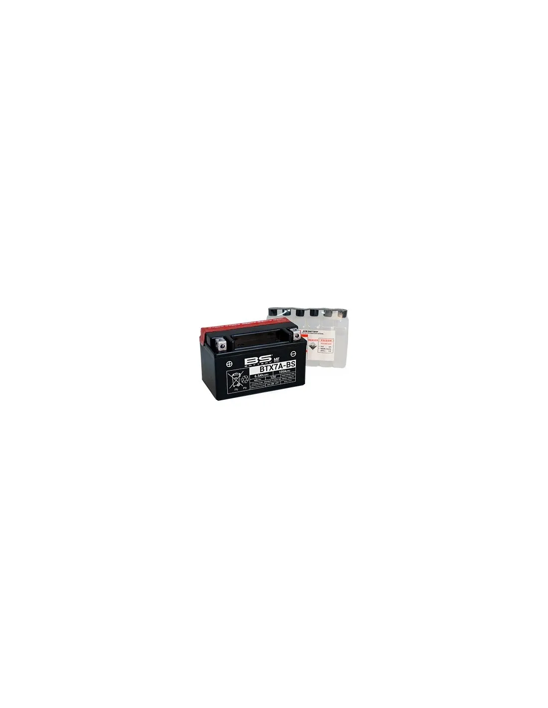 Batteria Batteria Bs Batteria Btx7A-Bs / Ytx7A-Bs Bs