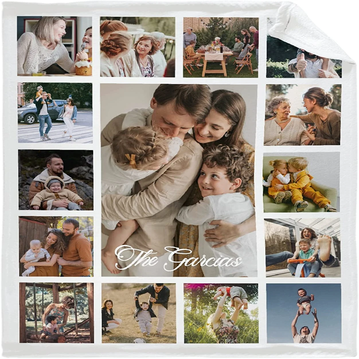 Coperta Personalizzata Con 15 Foto Love Family Memories Coperta Personalizzata Con Foto Con Testo Regalo Per La Famiglia Coppia Di Amici
