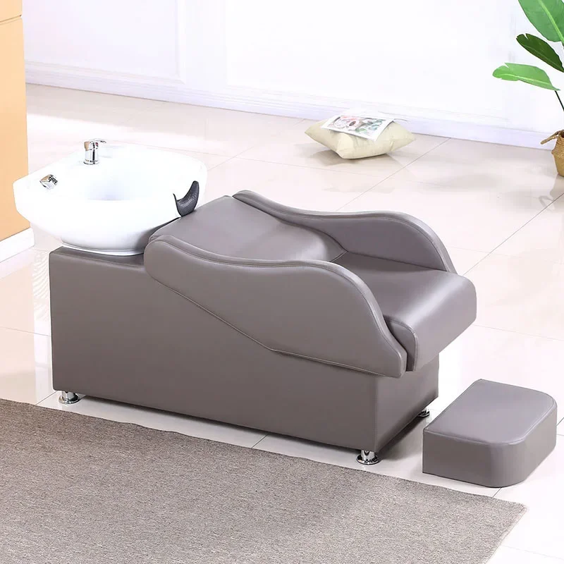 Head Spa Hair Wash Bed Stylist Massage Portable Shampoo Station Chair Salon Luxury Lettino Massaggio Salon Equipment Mq50Xf