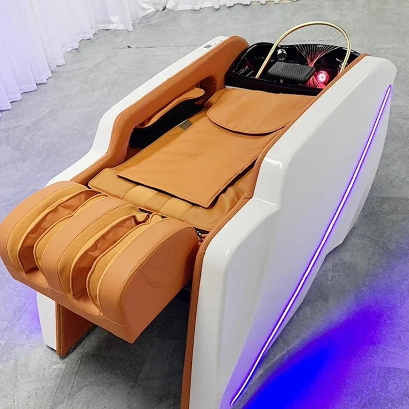 Massaggio Shampo Chair Therapy Stylist Head Spa Comfort Portatile Hair Wash Bed Ergonomia Lettino Massaggio Furniture Mq50Xf