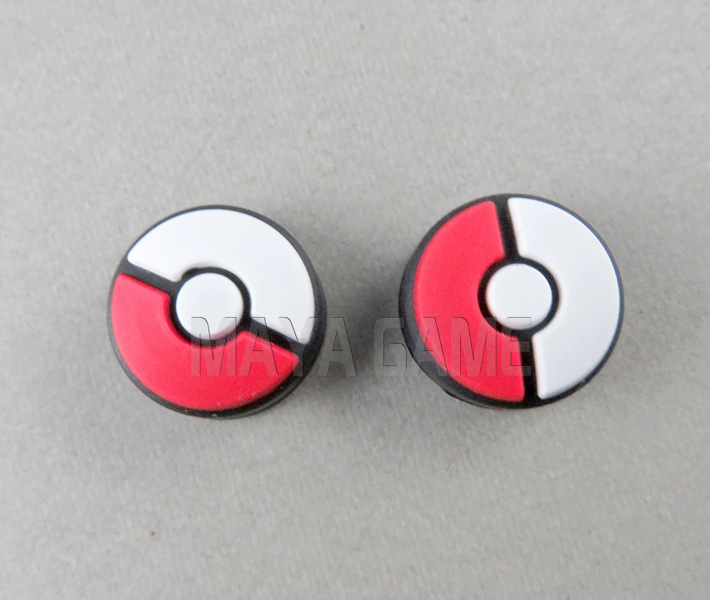 Per Poke Ball Plus Coperchio Impugnatura In Gomma Per Nintendo Switch Ns Pokeball Tappo Levetta Analogico
