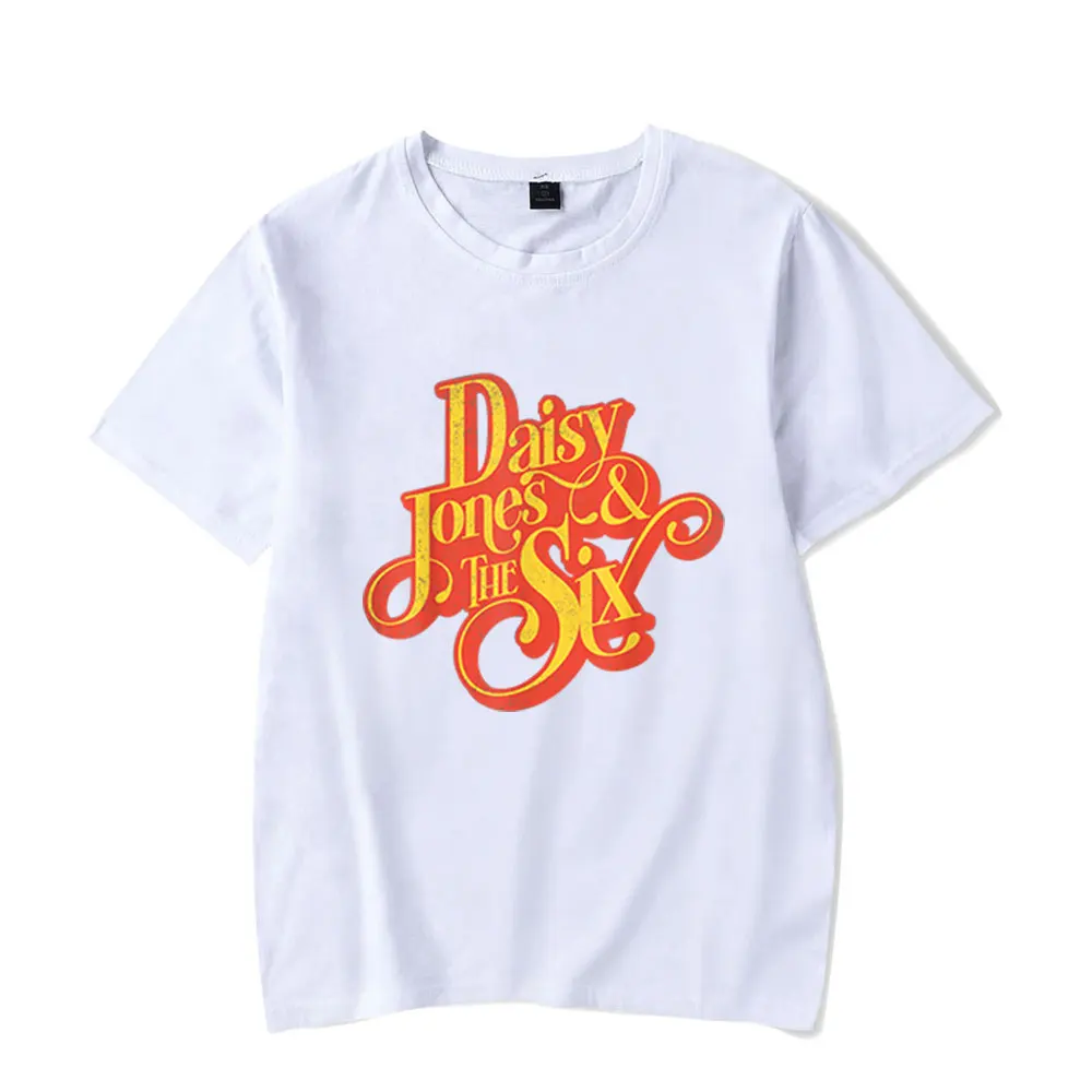 Daisy Jones & The Six T Shirt Summer Top Tees Serie Tv Pullover Harajuku Magliette Corte T-Shirt Unisex Casual Manica Corta