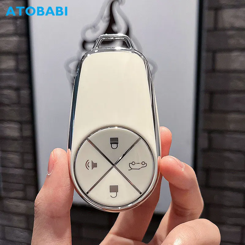 Tpu Car Key Cover Smart Remote Control Fobs Custodie Portachiavi Accessori Auto Per Nio Es8 Es6 Ec6 2019 2020 2021 2022 2023