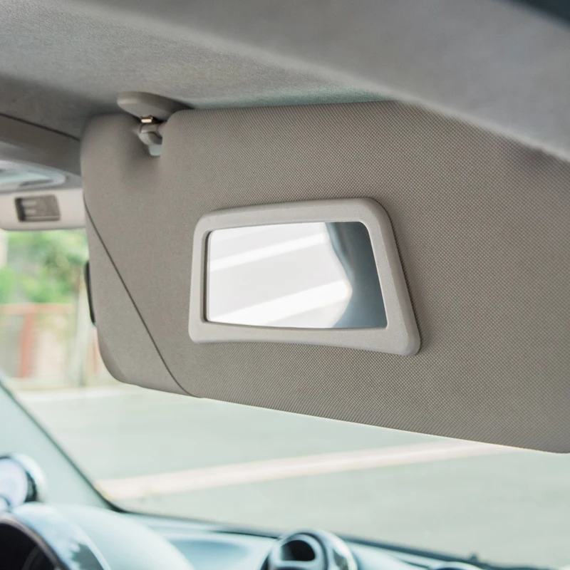 Auto Specchio Per Il Trucco In Acciaio Inox Auto Portatile Auto Sun Visor Hd Specchi Per Mercedes Smart Fortwo Forfour 451 453 Auto Styling