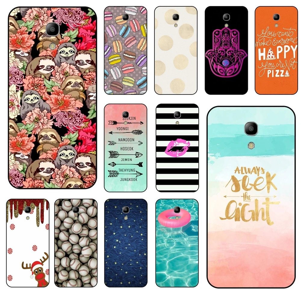 Black Etui Soft Shell Multi Colori Di Alta Qualità Per Samsung Galaxy S4 Mini Flower Design Per Samsung Galaxy S4 Mini Soft Phone