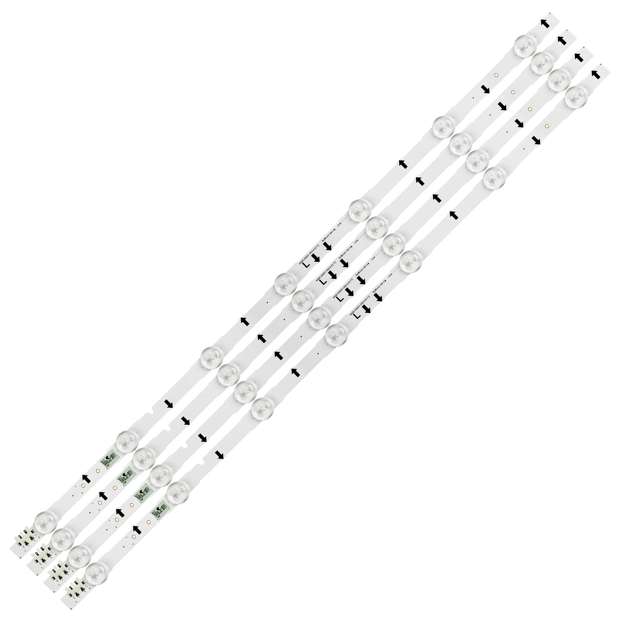 Striscia Di Retroilluminazione A Led Per Samsung Ue32J5100 Ue32J5500 Ue32H5000 Ue32H5500 Ue32H6200 D4Ge-320Dc1-R1 R2 Bn96-30442A 30443A