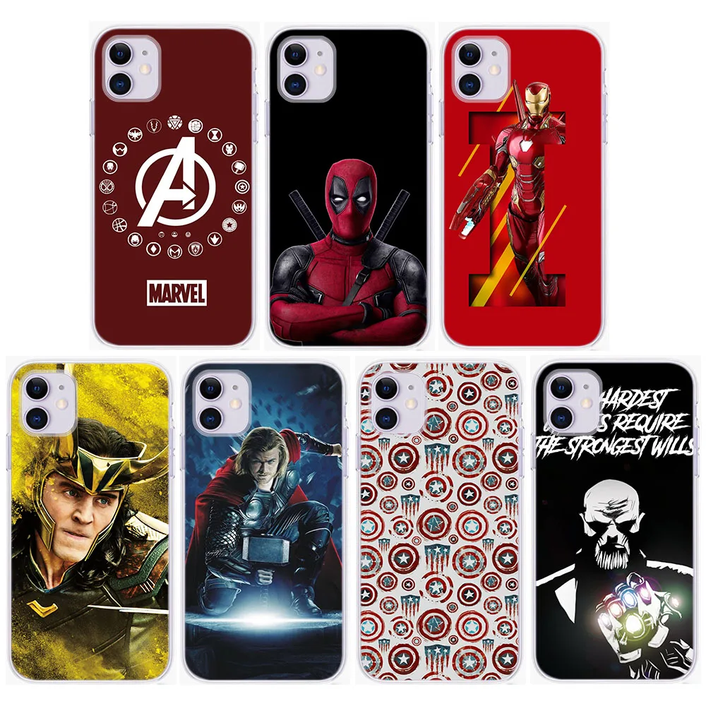 Custodia Trasparente Per Motorola Moto E4 G4 Z2 G Power G7 Play G6 Plus Dl-32 Marvel Super Big Hero