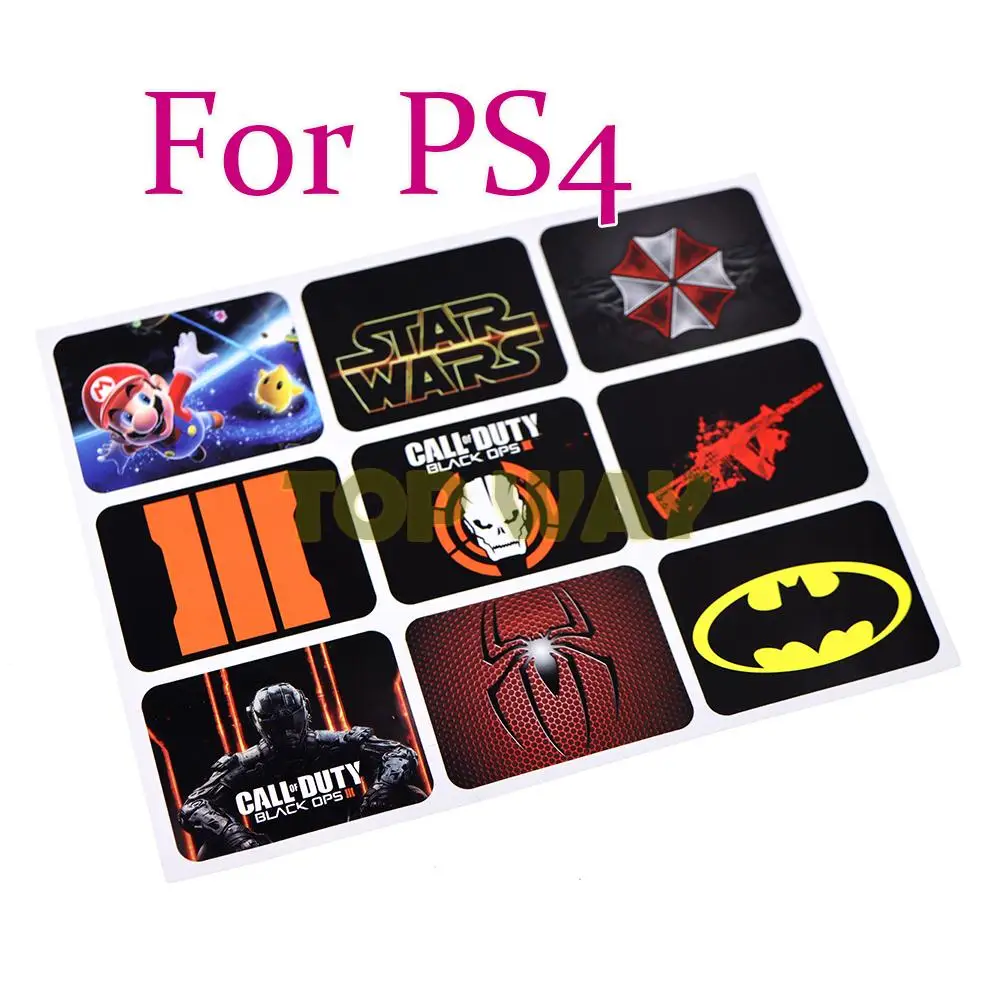 500 Pz Per Sony Playstation Ps4 Adesivi In Vinile Personalizzati Touch Pad In Pvc Per Sony Dualshock 4 Pro/Slim Controller Touchpad Protettivo