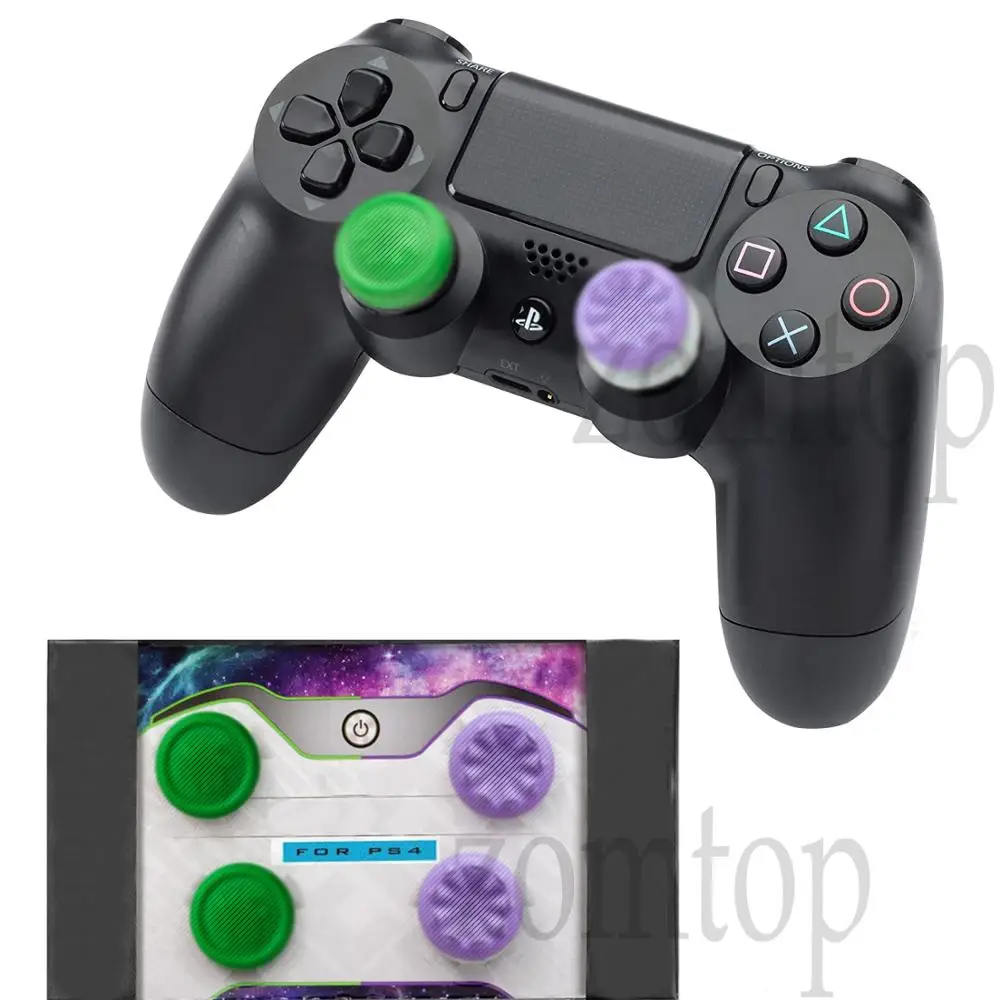 Zomtop 4Pcs Fps Per Playstation 4 (Ps5) Manopole Per Pollice Prestazioni Controller Per Playstation 4 Pro Slim Controller Accessori