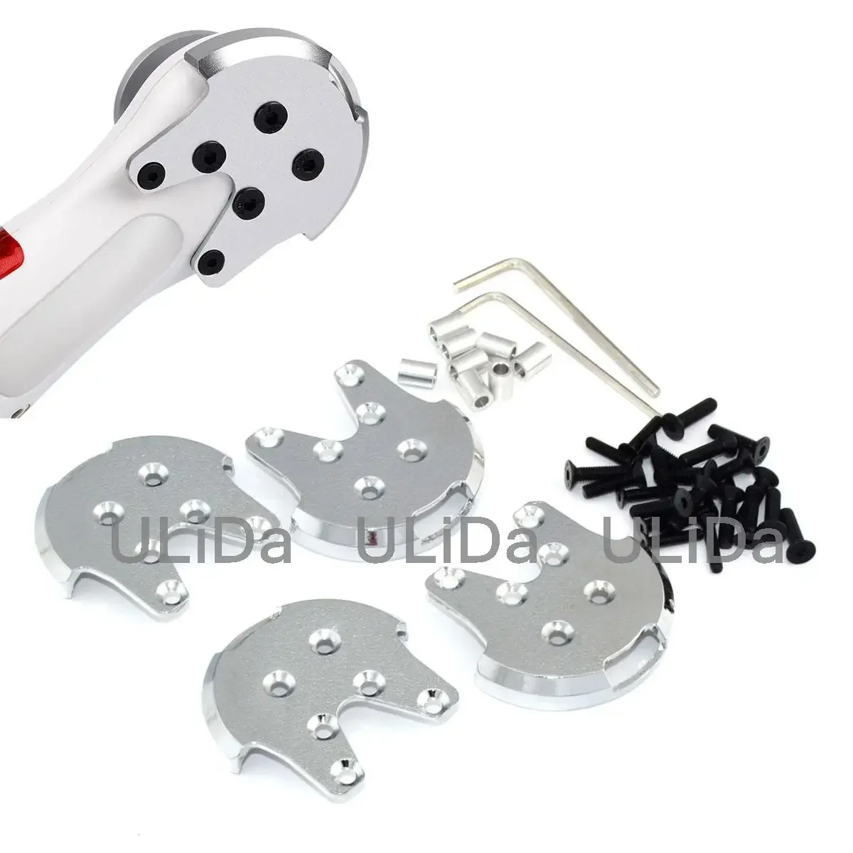 4 Pz D J I 4 Pro/Std Copertura Protettiva Shell Motor Mount Stress Crack Fix /W Vite Per Dji Phantom 3 2 Parti Di Riparazione Quadcopter