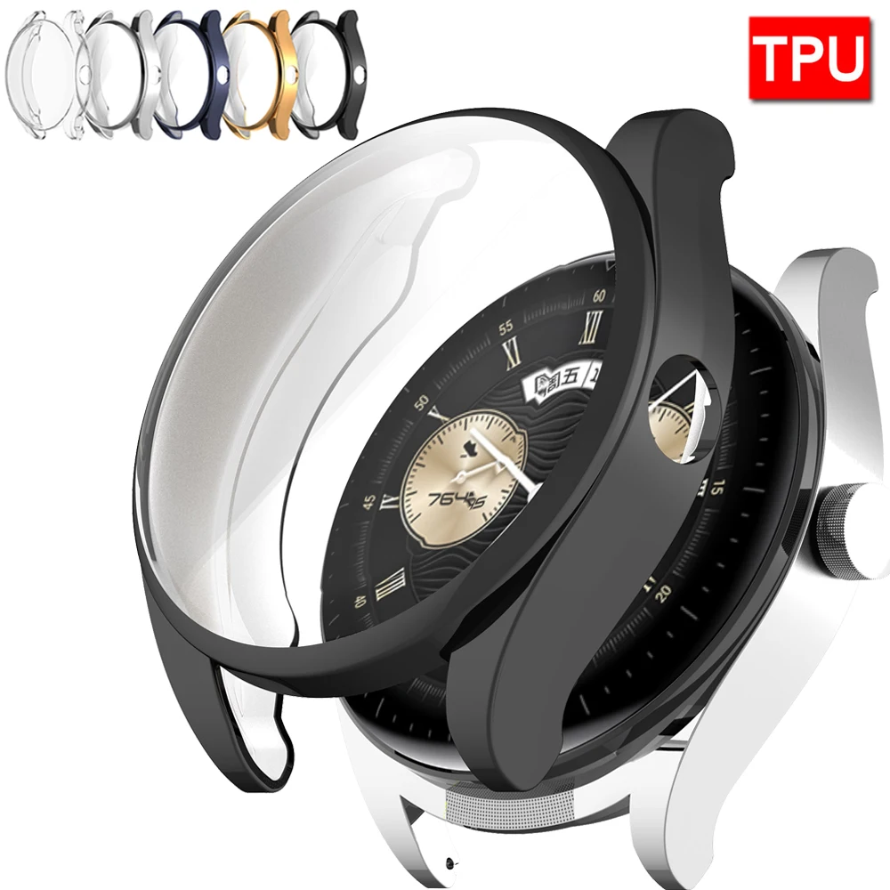 Custodia Protettiva In Tpu Per Huawei Watch Buds Custodia Per Smartwatch Custodia Protettiva Per Placcatura Ultrasottile Custodia Trasparente Antiurto