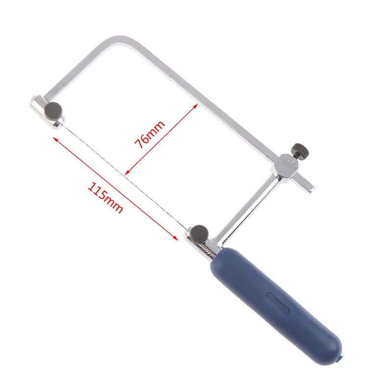 4 "Telaio Regolabile Saw Bow A Forma Di U Coping Jig Saw Per La Lavorazione Del Legno Gioielli Artigianali Utensili A Mano Fai Da Te