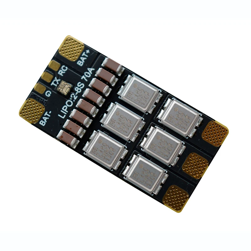 70A-G071 V2 2-8S Blheli_32 Dshot1200 Supporto Esc Singolo Classe X Uscita Sensore Di Corrente/Telemetria Per Drone Fpv Par